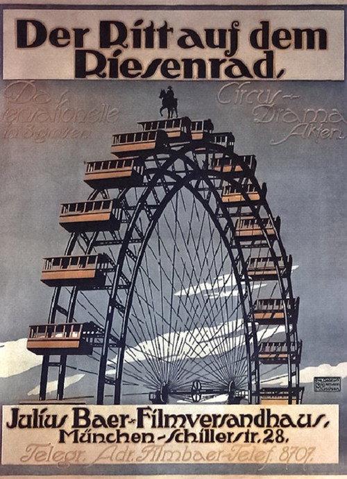 Der Todesritt auf dem Riesenrad 1915 official movie poster