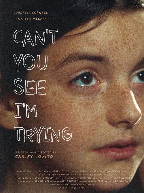 Can't You See I'm Trying official movie poster