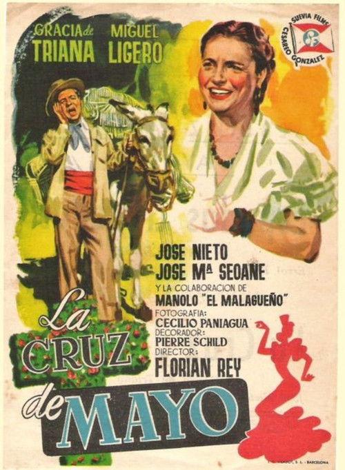La Cruz de Mayo 1955 official movie poster