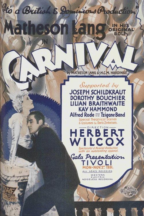 Carnival 1931 official movie poster