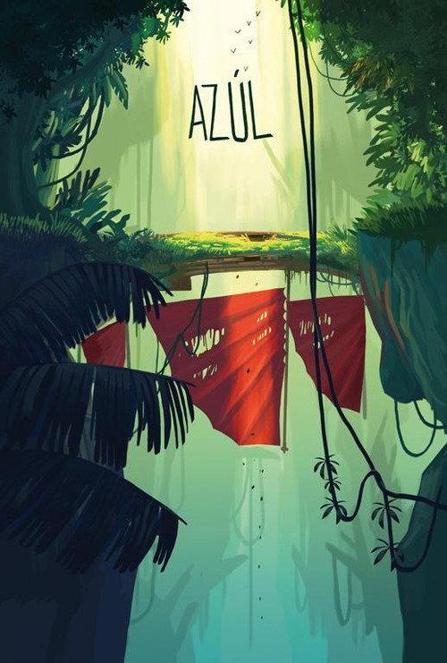 Azul 2013 official movie poster