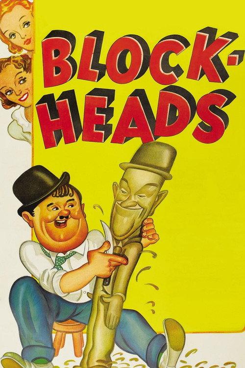 Block-Heads 1938 official movie poster