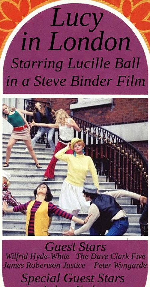Lucy in London 1966 official movie poster