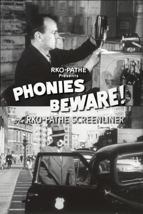 Phonies Beware! 1956 official movie poster