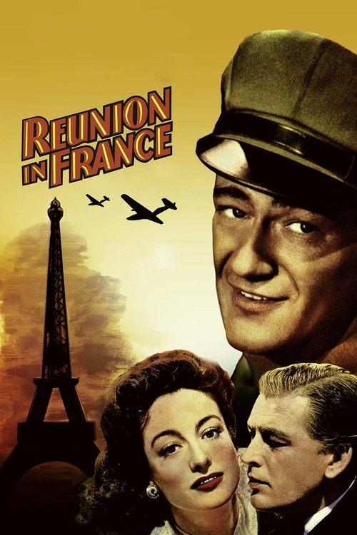Reunion in France 1942 official movie poster