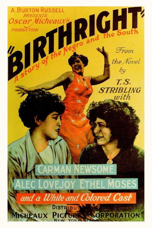 Birthright 1938 official movie poster