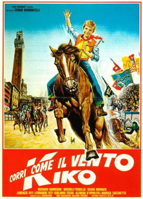 Corri come il vento Kiko 1982 official movie poster