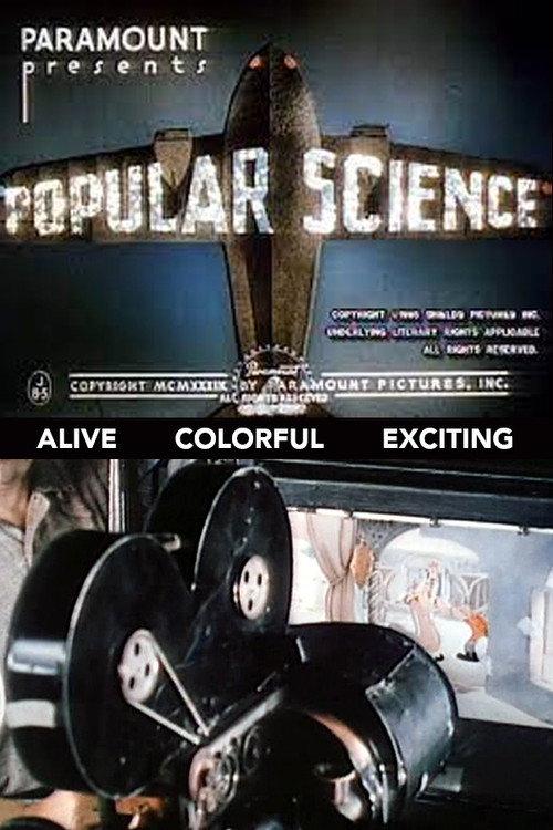 Popular Science J-6-2 1936 official movie poster