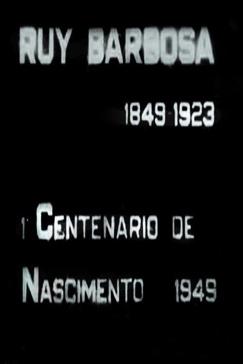 Ruy Barbosa 1949 official movie poster