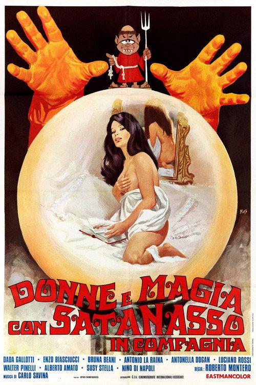 Donne e magia con satanasso in compagnia 1973 official movie poster