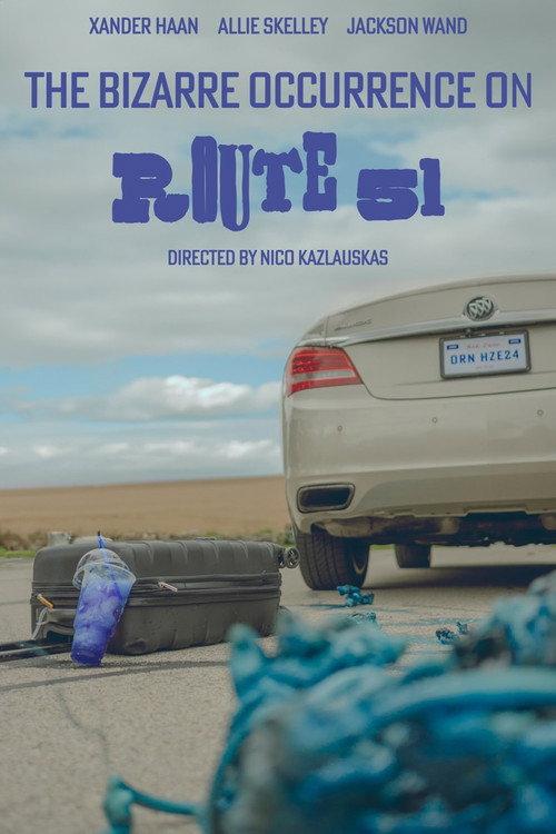The Bizarre Occurrence on Route 51 2025 official movie poster