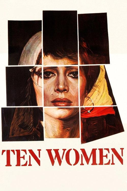 Ten Women 1987 official movie poster