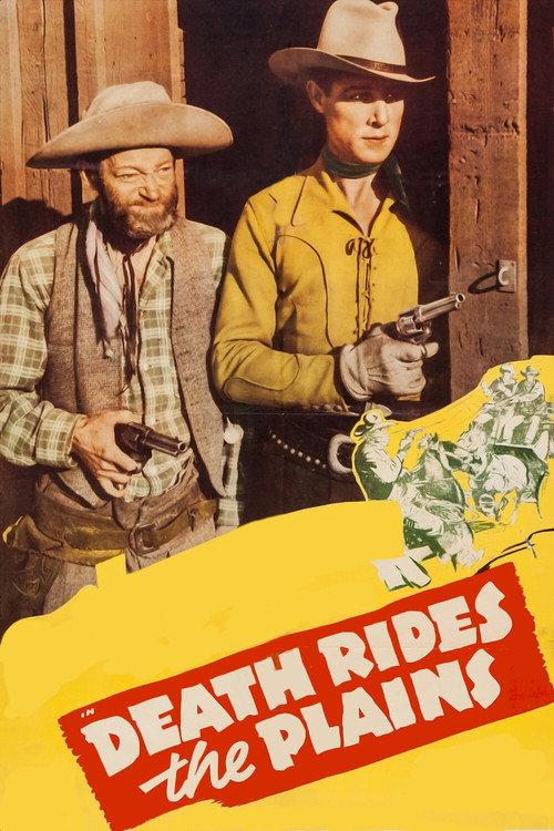 Death Rides the Plains 1943 official movie poster