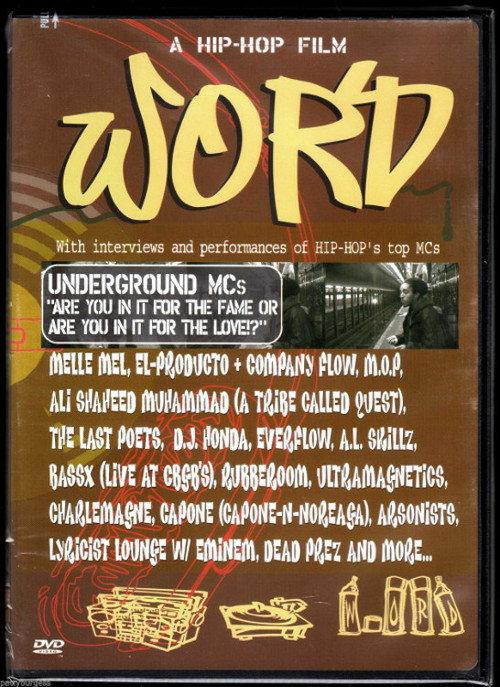 Word: A Hip-Hop Film 2002 official movie poster
