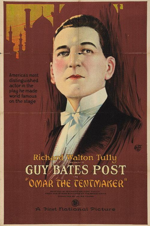 Omar the Tentmaker 1922 official movie poster