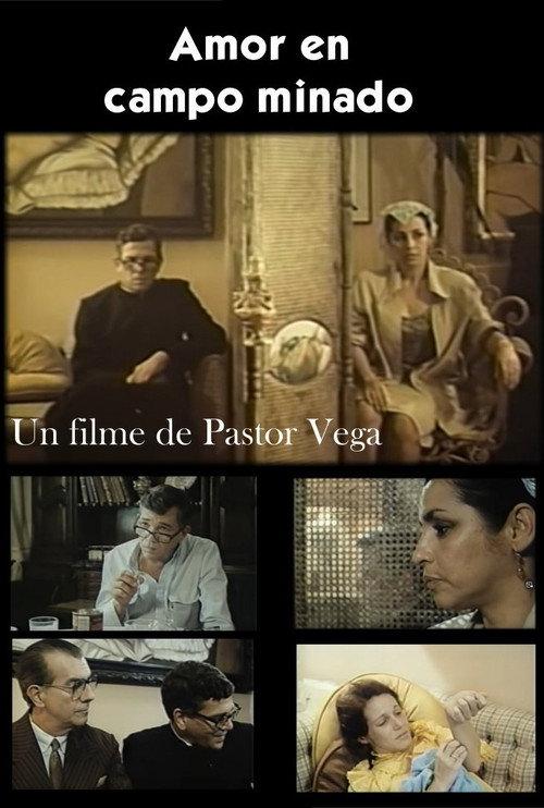 Amor en campo minado 1987 official movie poster