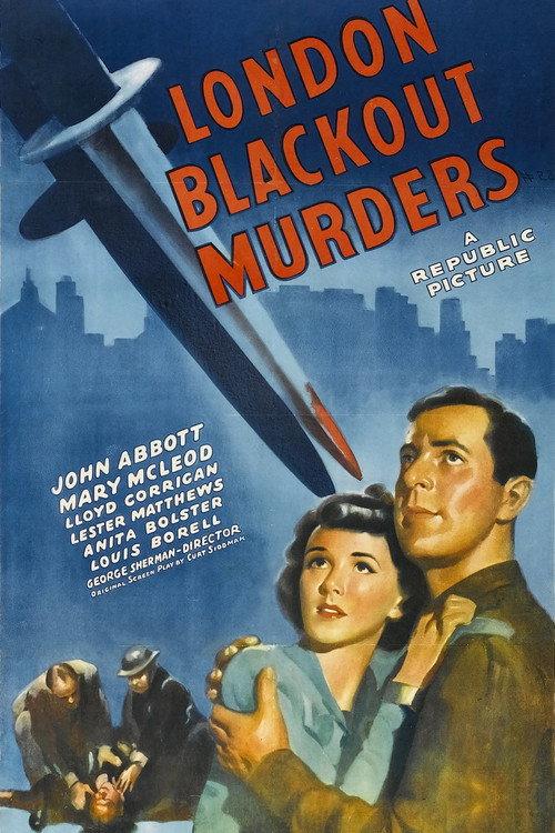 London Blackout Murders 1943 official movie poster