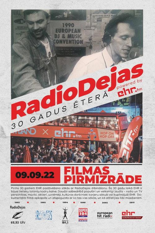RadioDances. 30 years on air 2022 official movie poster