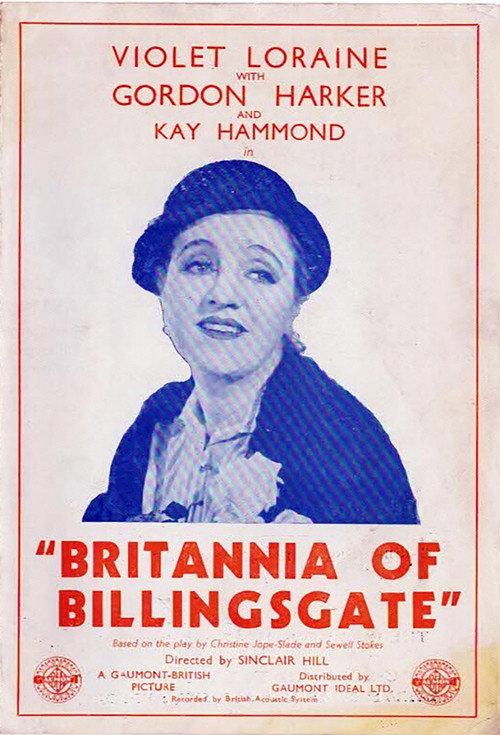 Britannia of Billingsgate 1933 official movie poster