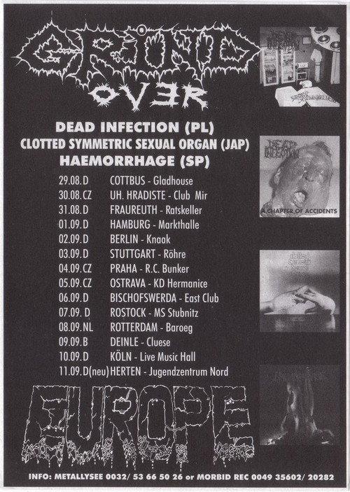 Grind Over Europe 1996 official movie poster