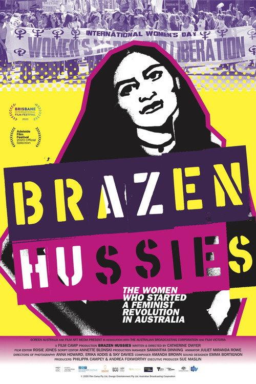 Brazen Hussies 2020 official movie poster