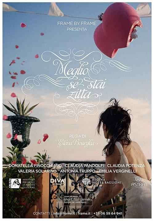 Meglio se stai zitta 2013 official movie poster