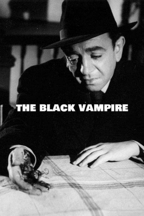 The Black Vampire 1953 official movie poster