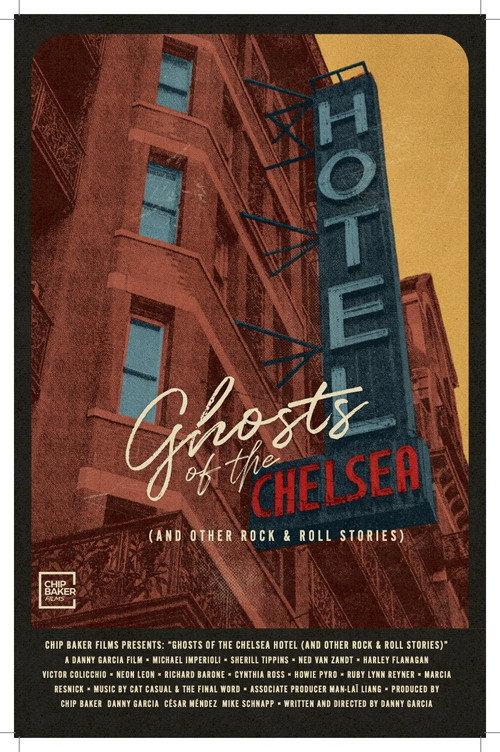 Ghosts of the Chelsea Hotel 2023 official movie poster