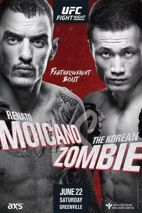 UFC Fight Night 154: Moicano vs Korean Zombie 2019 official movie poster