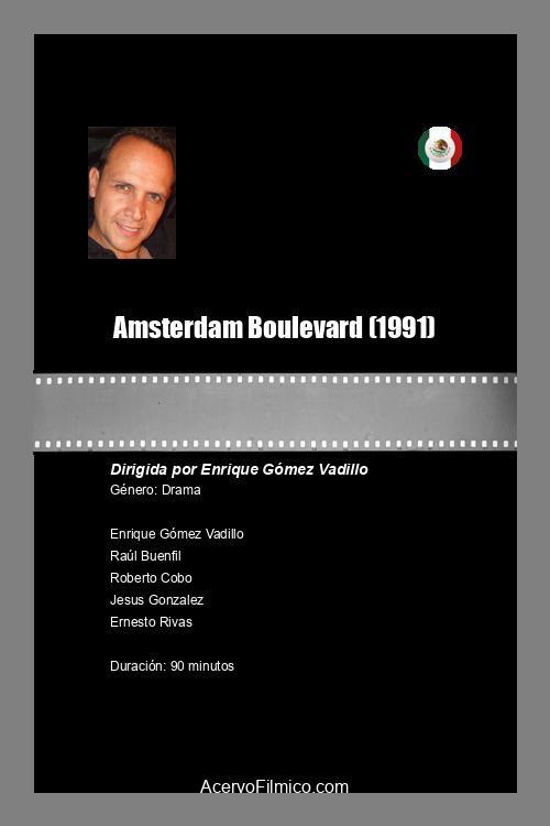 Amsterdam Boulevard 1991 official movie poster