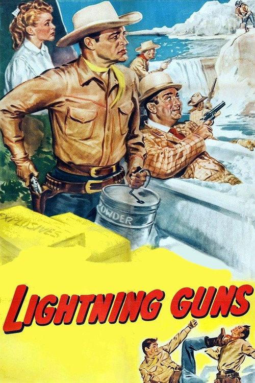 Lightning Guns 1950 official movie poster