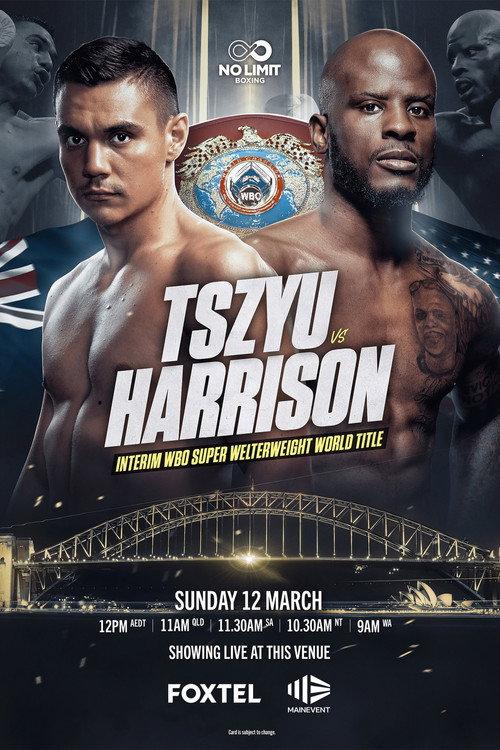 Tim Tszyu vs. Tony Harrison 2023 official movie poster