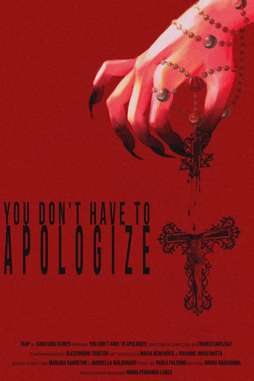 You Don't Have To Apologize 2024 official movie poster