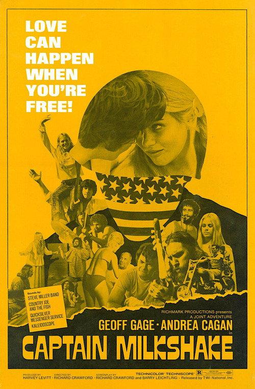 Captain Milkshake 1970 official movie poster