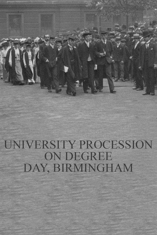 University Procession on Degree Day, Birmingham 1901 official movie poster