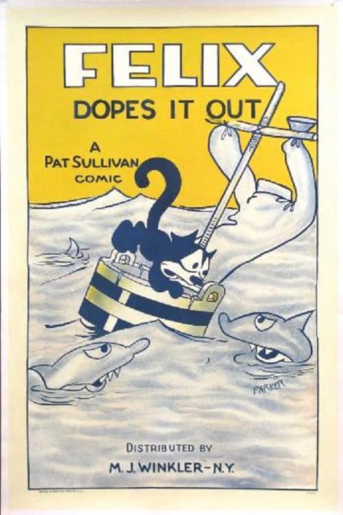Felix Dopes It Out 1925 official movie poster