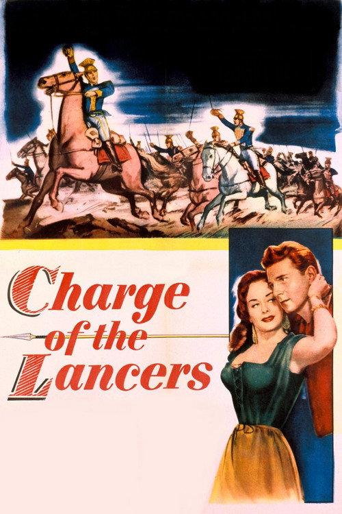 Charge of the Lancers 1954 official movie poster