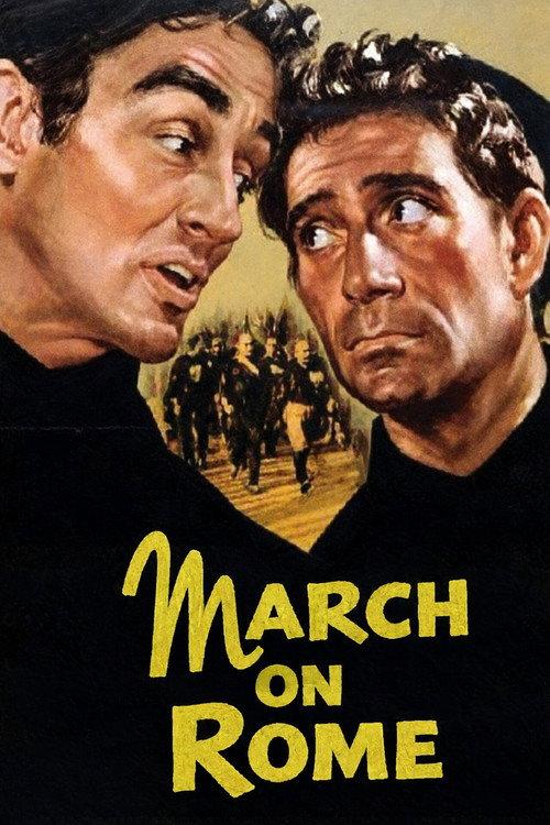 March on Rome 1962 official movie poster