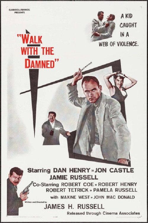 Walk With The Damned 1961 official movie poster