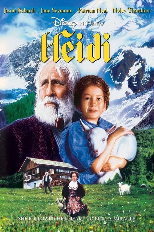 Heidi 1993 official movie poster