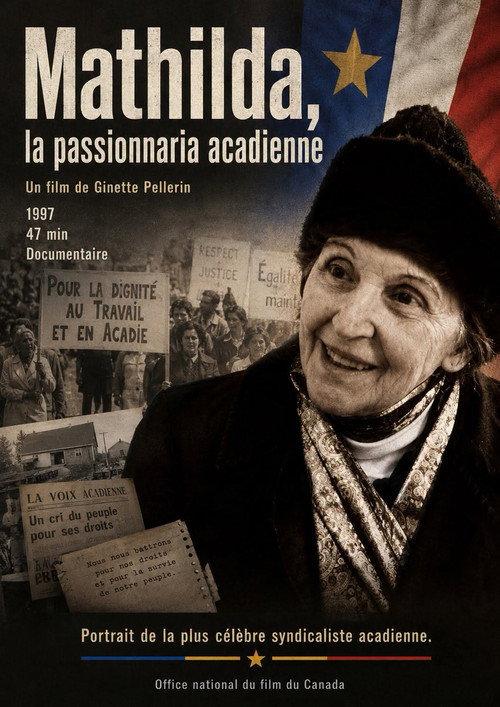 Mathilda, la passionnaria acadienne 1997 official movie poster