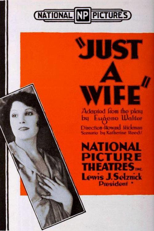 Just a Wife 1920 official movie poster
