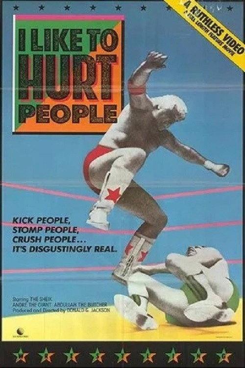 I Like To Hurt People 1985 official movie poster