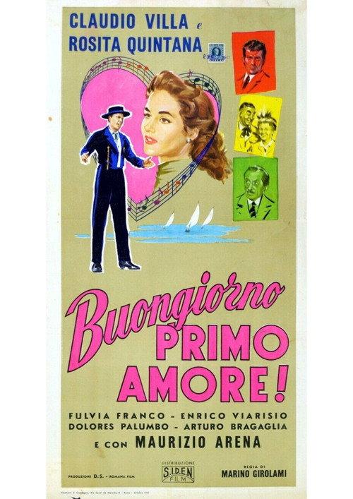 Buongiorno primo amore! 1957 official movie poster