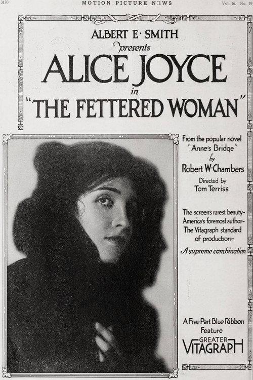 The Fettered Woman 1917 official movie poster