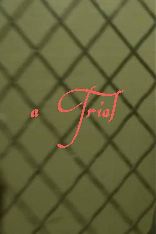 “A Trial” 2025 official movie poster