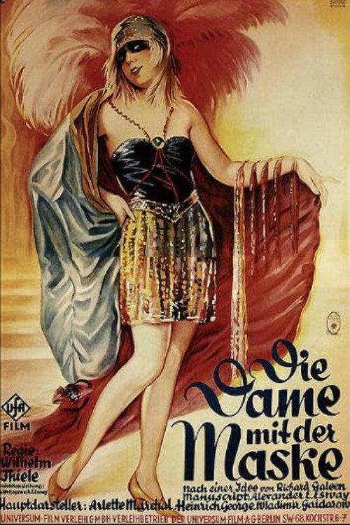 The Lady with the Mask 1928 official movie poster