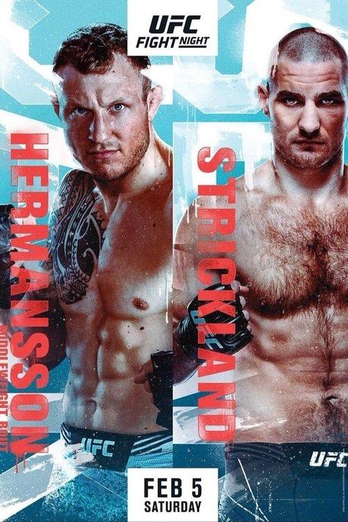 UFC Fight Night 200: Hermansson vs. Strickland 2022 official movie poster