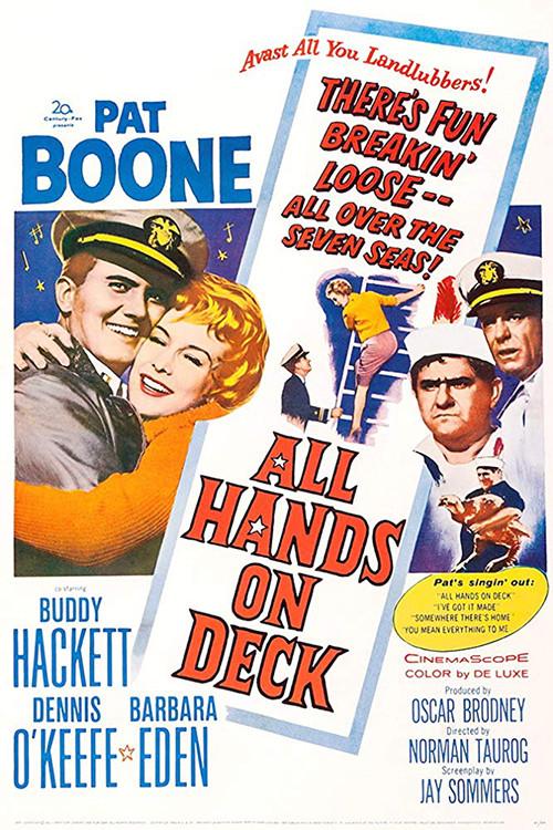 All Hands on Deck 1961 official movie poster