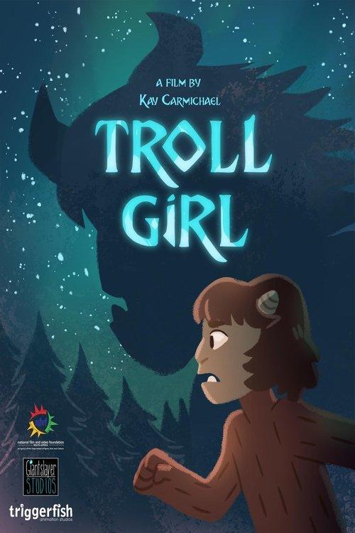 Troll Girl 2021 official movie poster